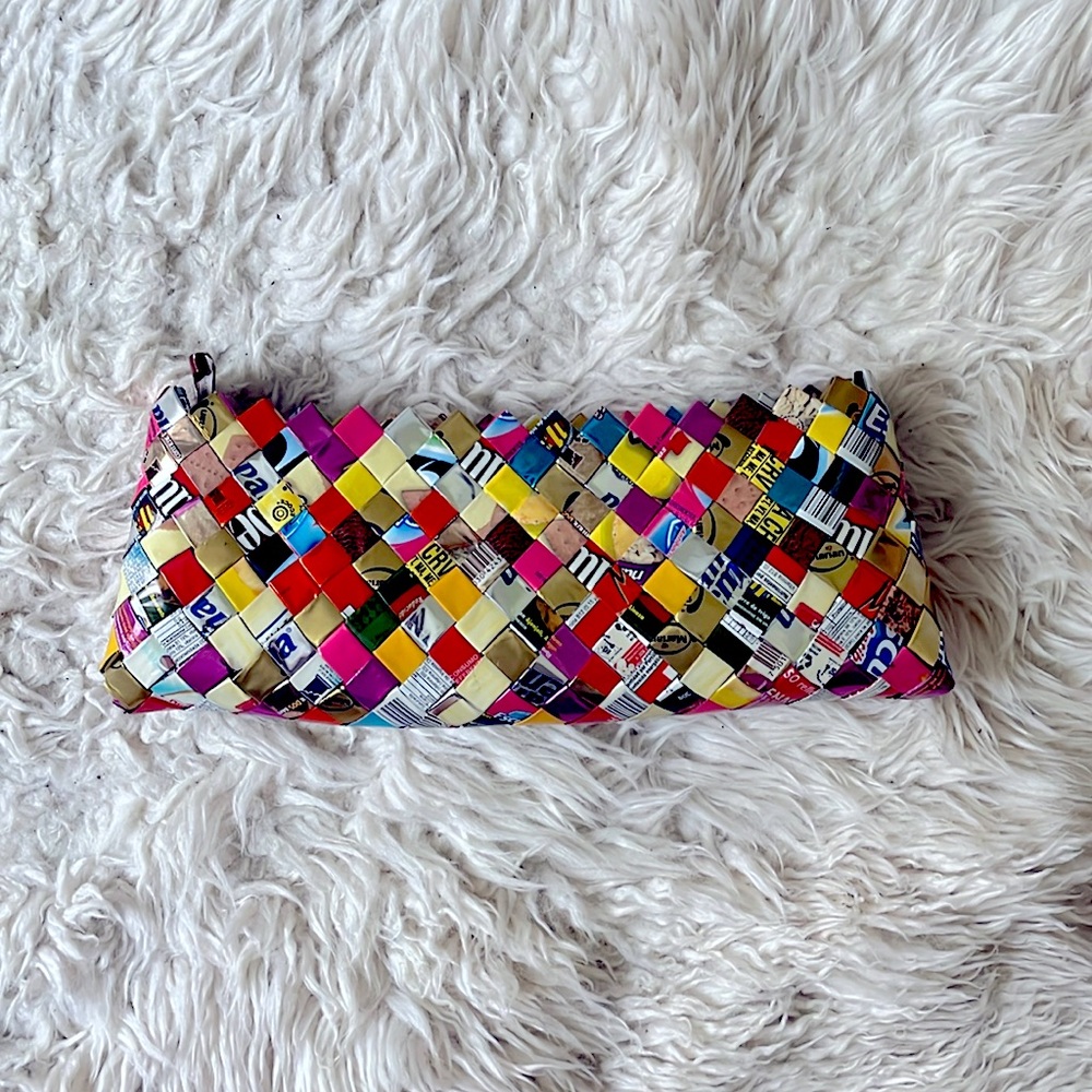 Brand New Multicolor Clutch Purse